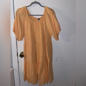 Old Navy Orange Women's Dress. Could be a cute beach/swim cover